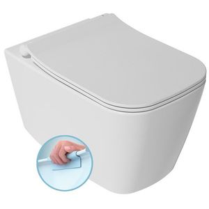 ISVEA - VEA závesná WC misa, Rimless, 34, 5x52cm, biela 10VA02001 vyobraziť