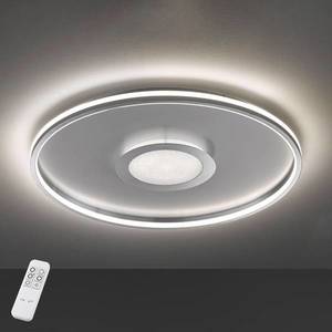 FISCHER & HONSEL LED stropná lampa Bug, okrúhla, chróm, 60 cm vyobraziť
