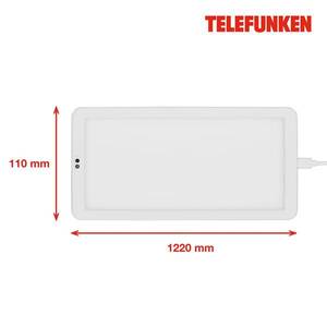 Telefunken LED svietidlo Schu, snímač, 22x11 cm biela 840 vyobraziť