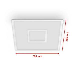 Telefunken LED panel Centerback CCT RGB 60 x 60 cm biela vyobraziť