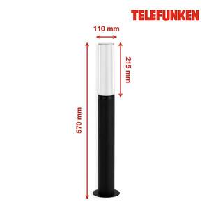 Telefunken Telefunken Bristol LED svietidlo, 57 cm, čierna vyobraziť