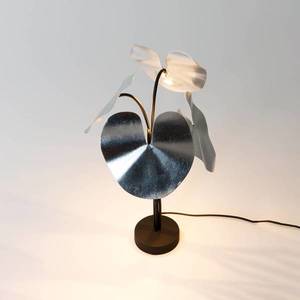 Holländer Stolová LED lampa Controversia stmievač strieborná vyobraziť