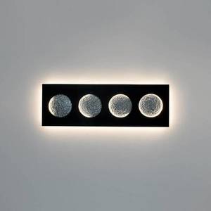 Holländer LED svetlo Fasi Della Luna, čierna/strieborná vyobraziť