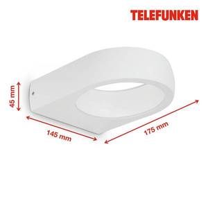 Telefunken Telefunken Puka vonkajšie LED svietidlo, biela vyobraziť