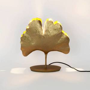 Holländer Stolová lampa Ginkgo, zlatá, 36 x 34 cm vyobraziť