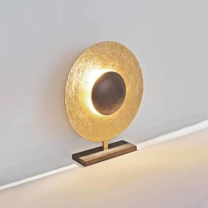 Holländer Stolová lampa Satellite výška 52 cm zlatá/hnedá vyobraziť