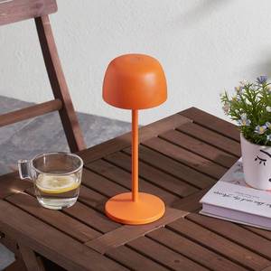 Lindby Lindby Arietty stolová LED lampa batéria oranžová vyobraziť