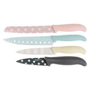 ERNESTO® Súprava nožov z nehrdzavejúcej ocele, 4-dielna (farebná ) vyobraziť