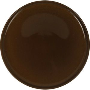 EH Plytký tanier DARK 27 cm, hnedá vyobraziť