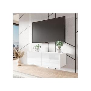 MIRJAN 24 TV stolík CALABRINI 37x100 cm biela vyobraziť