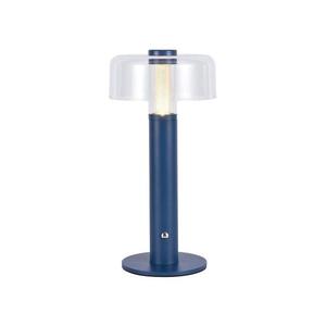 LED Stmievateľná dobíjacia stolná lampa LED/1W/5V 3000K 1800 mAh modrá vyobraziť