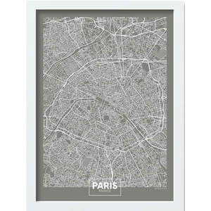 Plagát v ráme 40x55 cm Paris – Wallity vyobraziť