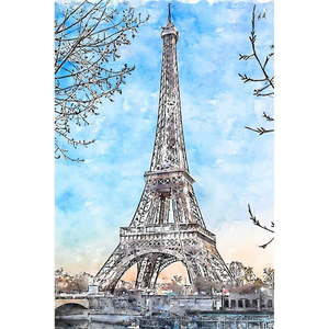 Obraz 90x60 cm Paris – Fedkolor vyobraziť
