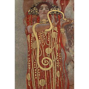 Obraz - reprodukcia 60x90 cm Hygieia, Gustav Klimt – Fedkolor vyobraziť