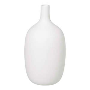 Biela keramická váza Blomus, výška 21 cm vyobraziť