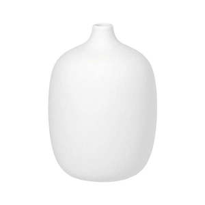 Biela keramická váza Blomus, výška 18, 5 cm vyobraziť