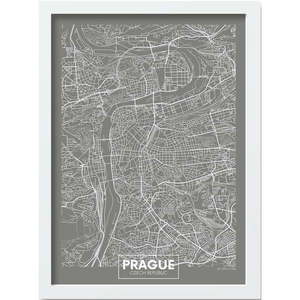 Plagát v ráme 40x55 cm Prague – Wallity vyobraziť