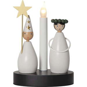 Čierno-biela svetelná dekorácia s vianočným motívom Christmas Joy – Star Trading vyobraziť