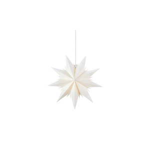 Biela závesná svetelná dekorácia s vianočným motívom ø 45 cm Dora – Markslöjd vyobraziť