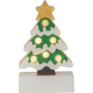 Bielo-zelená svetelná dekorácia s vianočným motívom Freddy – Star Trading vyobraziť
