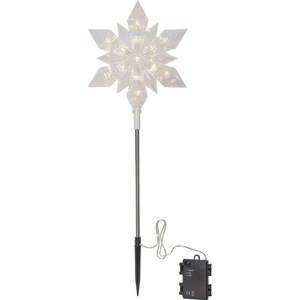 Čierna vonkajšia svetelná dekorácia s vianočným motívom Flocke – Star Trading vyobraziť