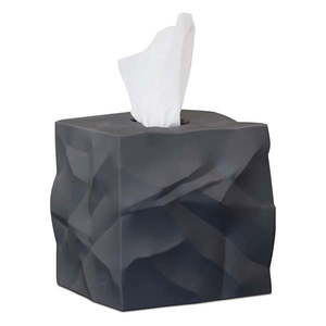 Čierny box na vreckovky Essey Wipy Cube vyobraziť