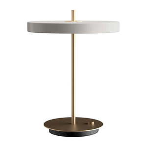 Biela LED stmievateľná stolová lampa s kovovým tienidlom (výška 41, 5 cm) Asteria Table – UMAGE vyobraziť