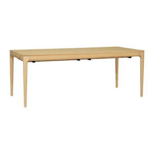 Rozkladací jedálenský stôl z dubového dreva 90x200 cm Heart'n'Soul – UMAGE vyobraziť