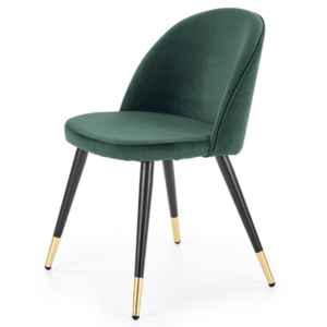 Sconto Jedálenská stolička SCK-315 zelená/čierna vyobraziť