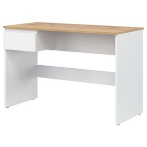Sconto Písací stôl ERNIE RM15 dub evoke/biela vyobraziť