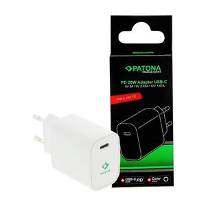 PATONA PATONA - Nabíjací adaptér USB-C Power delivery 20W/230V biela vyobraziť