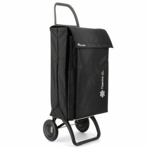 Rolser Termo XL MF RG, čierna nákupná taška na kolieskach vyobraziť