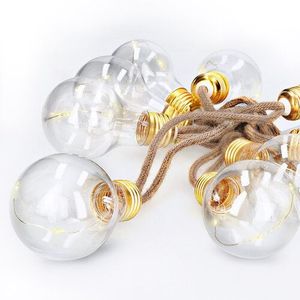 Vianočná dekorácia - žiarovka - 30 LED teplá biela vyobraziť
