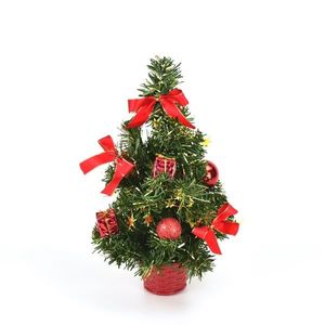Vianočný stromček zdobený Lisa červená, 30 cm vyobraziť