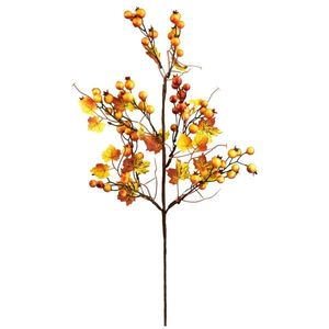 Jesenná vetvička so šípkami, 60 x 15 cm vyobraziť