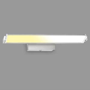 Briloner LED nástenné svietidlo Udonga, otočné, CCT, stmievanie, nikel vyobraziť