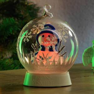 Konstsmide Christmas LED dekoratívne svetlo sklenená guľa, snehuliak vyobraziť