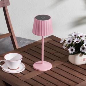 Lindby Lindby Esali stolová LED lampa s batériou, ružová vyobraziť