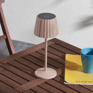 Lindby Lindby Esali stolová LED lampa s batériou piesková vyobraziť
