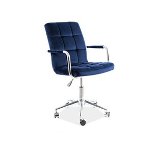 Kancelárska stolička Q-022 Signal Modrá vyobraziť