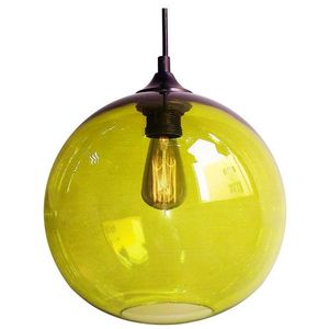 Závěsná lampa EDISON Z Candellux Zelená vyobraziť