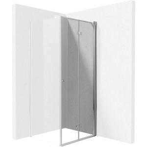 DEANTE - Kerria plus chróm - Sprchové dvere bez stenového profilu, systém Kerria Plus, 90 cm - skladacia KTSX041P vyobraziť
