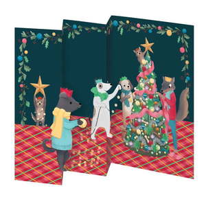 Prianie v súprave 5 ks s vianočným motívom Animal Crackers – Roger la Borde vyobraziť