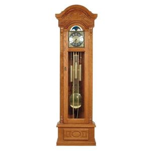 PYKA Gubernator rustikálne stojace hodiny s kyvadlom drevo D3 vyobraziť
