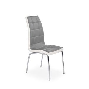 HALMAR K186 jedálenská stolička sivá / biela vyobraziť