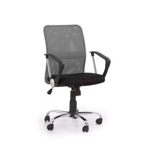 HALMAR Tony kancelárska stolička s podrúčkami sivá / čierna vyobraziť