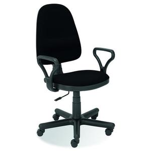 HALMAR Bravo kancelárska stolička s podrúčkami čierna (C11) vyobraziť