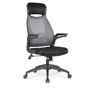 HALMAR Solaris kancelárska stolička s podrúčkami čierna / sivá vyobraziť