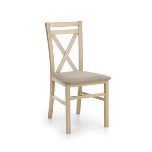 HALMAR Dariusz jedálenská stolička dub sonoma / hnedá vyobraziť