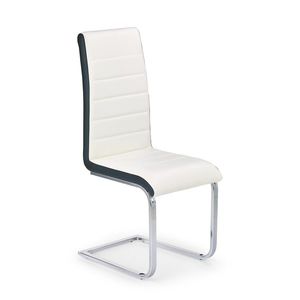 HALMAR K132 jedálenská stolička biela / čierna vyobraziť